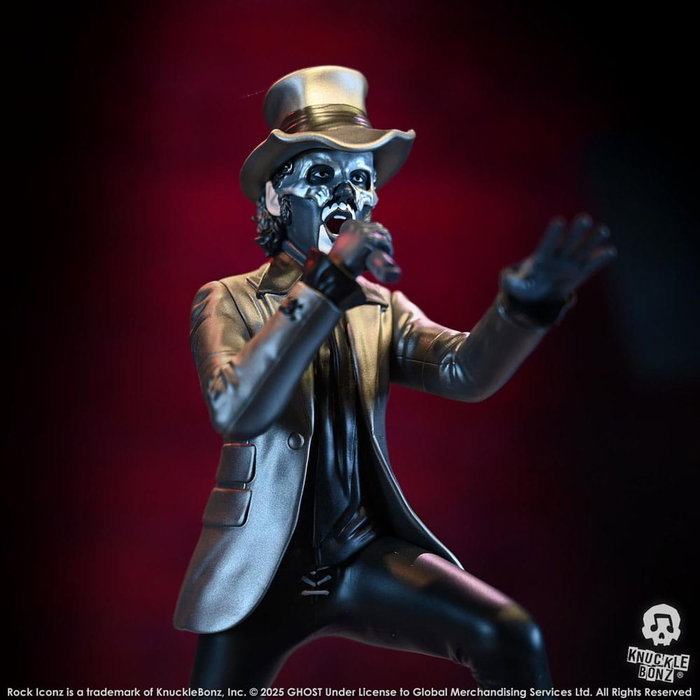 Knucklebonz Ghost Rock Iconz Papa V Perpetua Top Hat Knucklebonz Ghost Rock Iconz Papa V Perpetua Top Hat