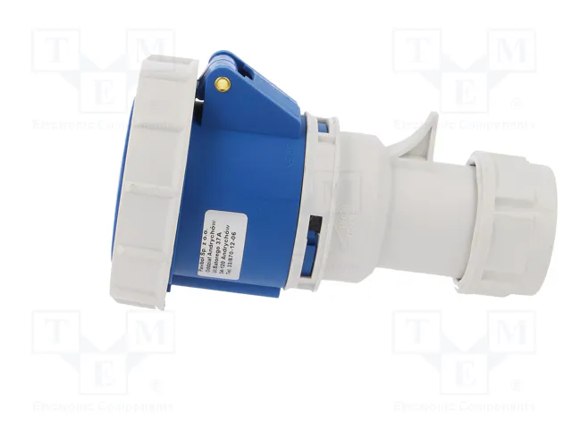 PAWBOL Connecteur d'alimentation AC 32A 400V AC 6H IP67