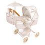 DECUEVAS Chariot de poupée pliable Verona avec ombrelle