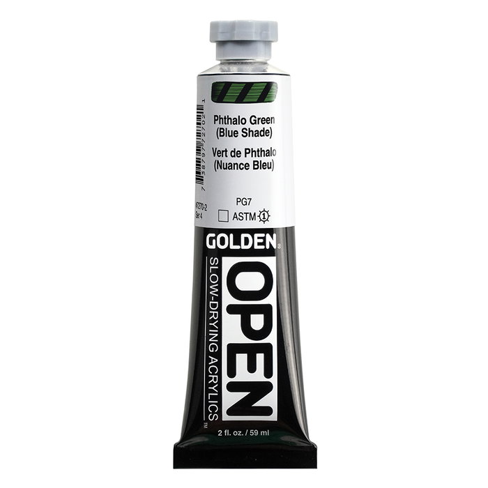Golden OPEN Peinture Acrylique Thalo Green (Azo) 59 ml Golden OPEN Peinture Acrylique Thalo Green (Azo) 59 ml