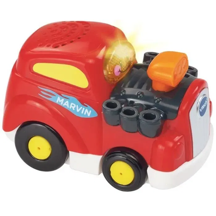 VTech - Atelier SOS Réparations Tut Tut Bolides - Jeu électronique avec ascenseur hydraulique, station-service, garage - 1 véhicule parlant, 3 chansons - Version française