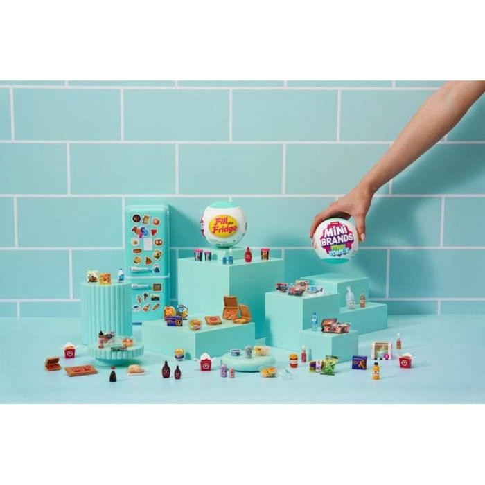 Zuru Coffret pour remplir le frigo Mini Brands avec accessoires