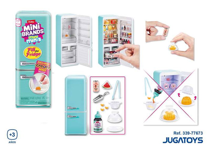Zuru Coffret pour remplir le frigo Mini Brands avec accessoires