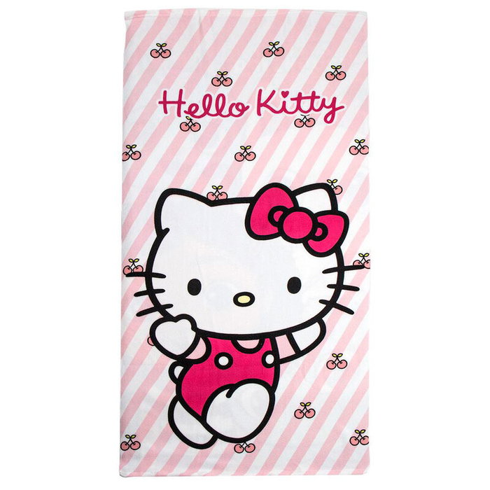 Cerdá Serviette de plage Hello Kitty microfibra 70 x 140 cm