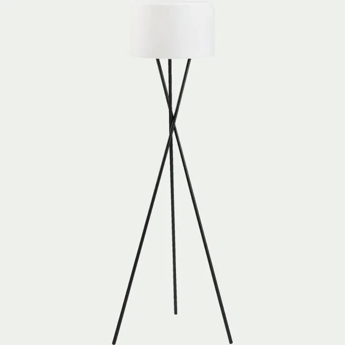 Lampadaire sans fil LED multicolore dimmable Tamboury avec télécommande - H 150 cm - Lumisky