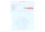 Innspiro Fil de fer recouvert de papier blanc 3 mm x 10 m