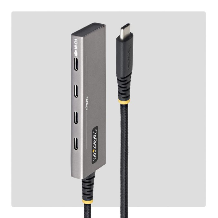 Startechcom Hub USB-C 4 ports 309B-USBC-HUB Space Gray