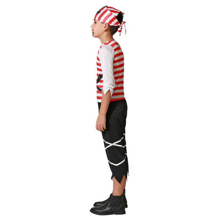 Disfraz Pirata Niño Infantil Rayas Rouge