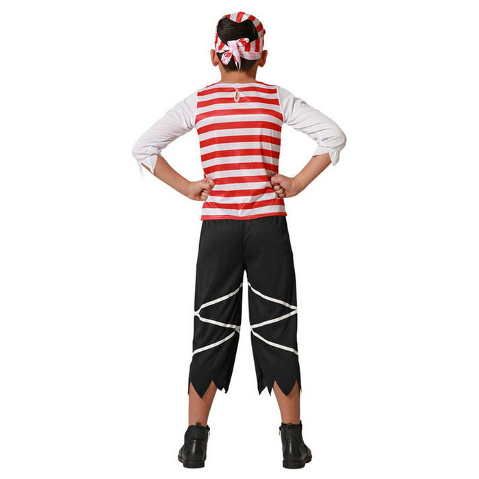 Disfraz Pirata Niño Infantil Rayas Rouge