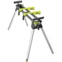 Ryobi RLS02 - Support universel extensible pour scie à onglet, extensible jusqu'à 2160 mm, capacité 15 kg, avec pieds réglables