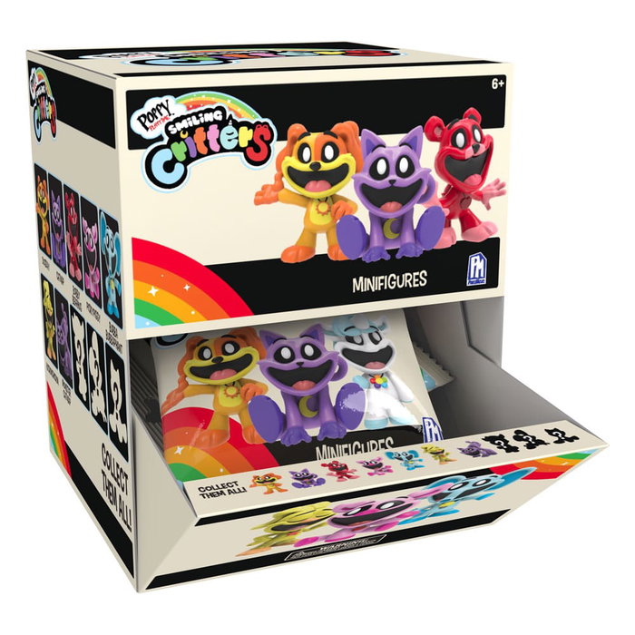 Poppy Playtime assortiment figurine S3 Critters 6 cm (24) Poppy Playtime assortiment figurine S3 Critters 6 cm (24)