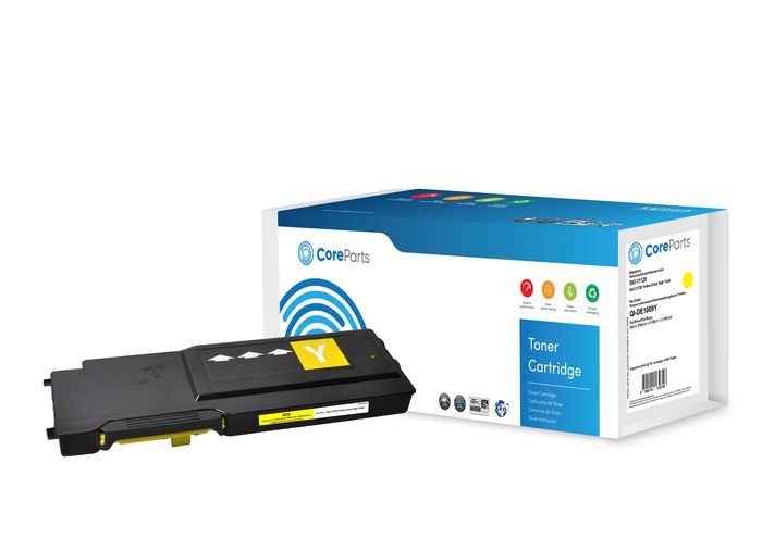 CoreParts Cartouche de toner jaune 593-11120 pour Dell CoreParts Cartouche de toner jaune 593-11120 pour Dell