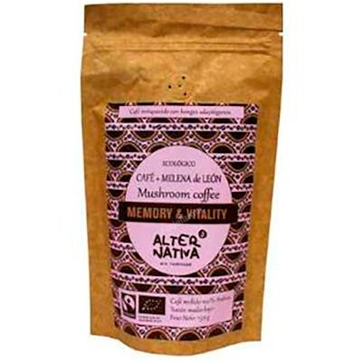 Alternativa 3 Café + Mélène de Lion 150 g Bio - Café Arabica Enrichi en Poudre de Crinière de Lion (4%) - Commerce Équitable Alternativa 3 Café + Mélène de Lion 150 g Bio - Café Arabica Enrichi en Poudre de Crinière de Lion (4%) - Commerce Équitable