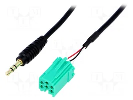 4CARMEDIA Adaptateur Aux Jack 3,5mm pour Renault