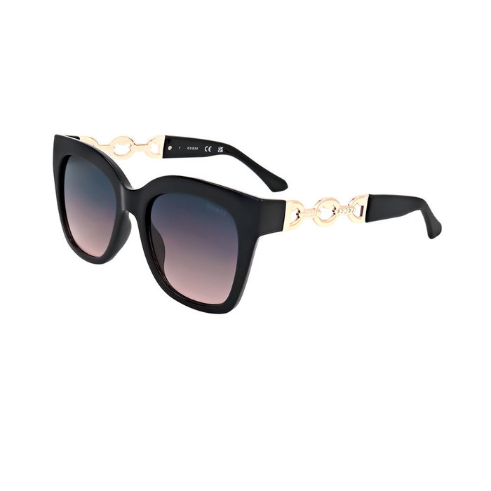 Guess Gafas GF00055 Lunettes de soleil femme, monture plastique 53-verres UV400, 53-19-145 mm