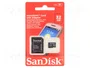 SanDisk Carte mémoire microSDHC 32 Go Classe 4 avec adaptateur SD