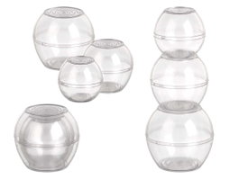 KINVARA SET 3 RECIPIENTES ESFERA