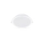 Philips Downlight LED encastrable Meson 5,5W 550lm 4000K blanc plastique Ø9x3,5cm