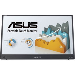 Asus ZenScreen MB16AHT - Moniteur portable tactile 40,6 cm Full HD IPS - Noir et Gris
