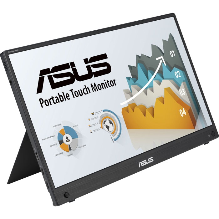 Asus ZenScreen MB16AHT - Moniteur portable tactile 40,6 cm Full HD IPS - Noir et Gris