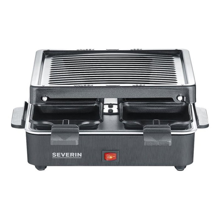 Severin RG 2370 Raclette Gril Noir, 4 personnes, 600W