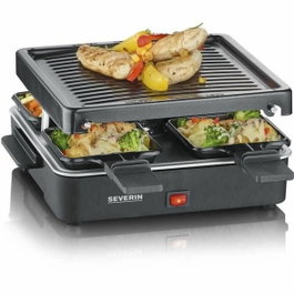 Severin RG 2370 Raclette Gril Noir, 4 personnes, 600W