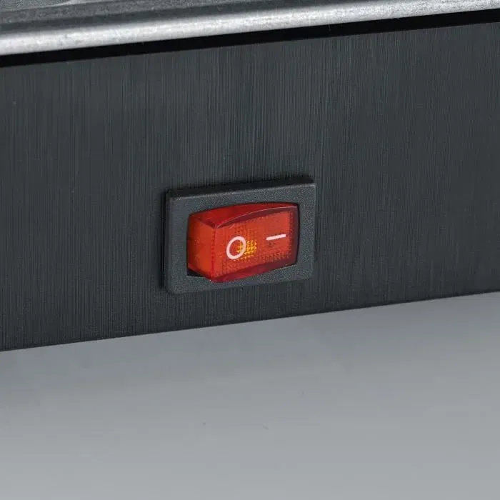 Severin RG2370 Appareil à Raclette et Grill Compact 21 x 21 cm, Plaque Antiadhésive, 600 W, Pour Jusqu'à 4 Personnes