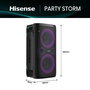 Hisense - Enceinte nomade Bluetooth, 300 W, autonomie 15 heures, design robuste