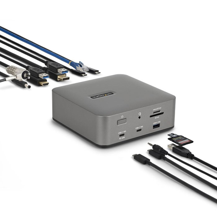 StarTech.com Station d'accueil universelle Thunderbolt 5 13-en-1 215UE-TB5USB4DOCK 4K 8K 140W PD Ethernet 2.5G StarTech.com Station d'accueil universelle Thunderbolt 5 13-en-1 215UE-TB5USB4DOCK 4K 8K 140W PD Ethernet 2.5G