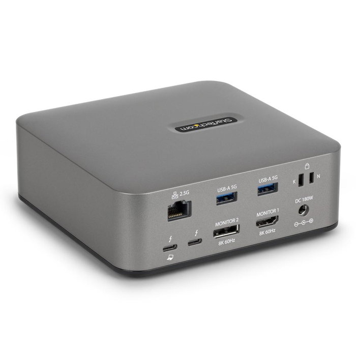 StarTech.com Station d'accueil universelle Thunderbolt 5 13-en-1 215UE-TB5USB4DOCK 4K 8K 140W PD Ethernet 2.5G StarTech.com Station d'accueil universelle Thunderbolt 5 13-en-1 215UE-TB5USB4DOCK 4K 8K 140W PD Ethernet 2.5G