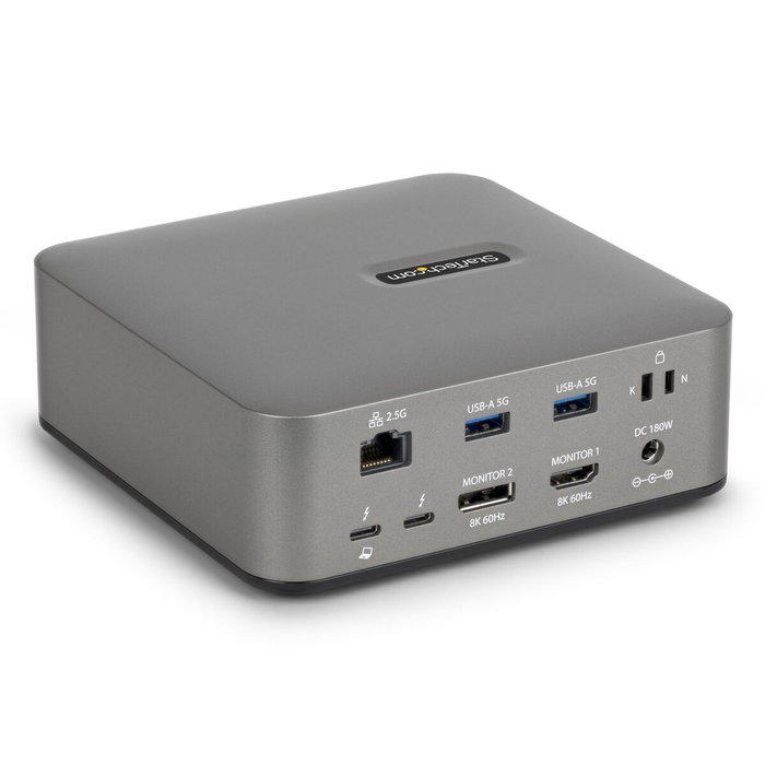 Hub USB Startech 215UE-TB5USB4DOCK Gris