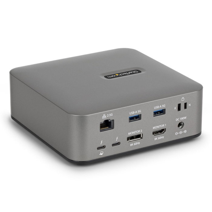 Hub USB Startech 215UE-TB5USB4DOCK Gris