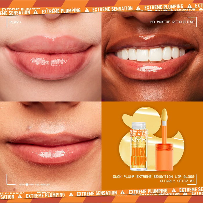 NYX Duck Plump Repulpeur de lèvres Clairement épicé NYX Duck Plump Repulpeur de lèvres Clairement épicé