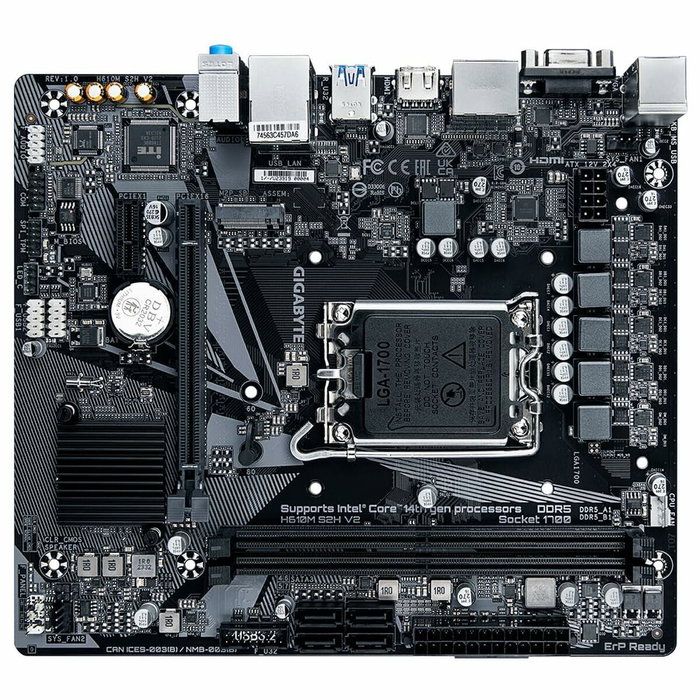 Carte Mère Gigabyte 9M61M2H52-00-10 H610 LGA 1700