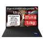 LG Gram Pro 16ZD90U-G, 16 pouces, Intel Core Ultra 7, 32 Go RAM, 512 Go SSD, Noir