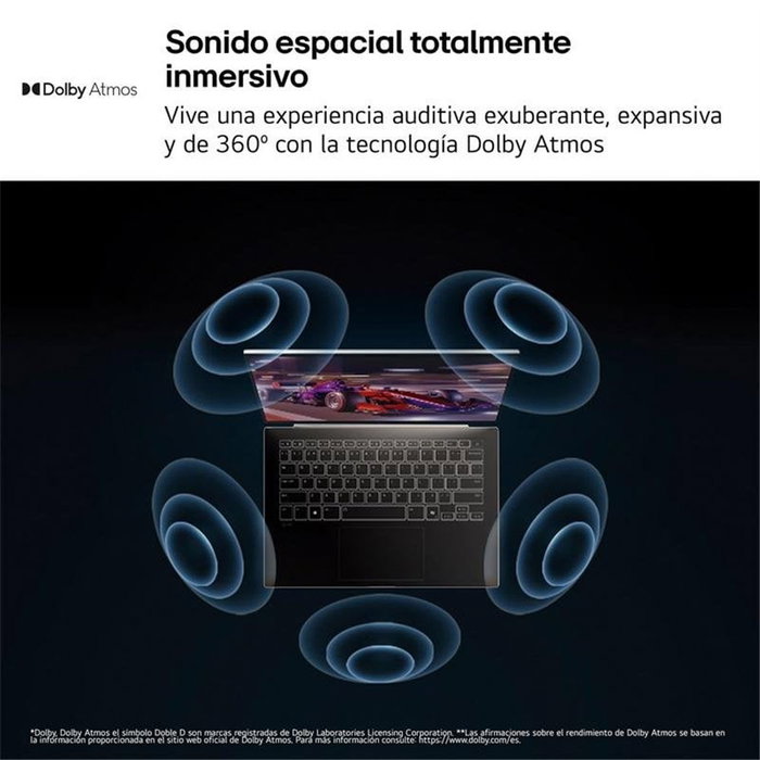 LG Gram Pro 16ZD90U-G, 16 pouces, Intel Core Ultra 7, 32 Go RAM, 512 Go SSD, Noir