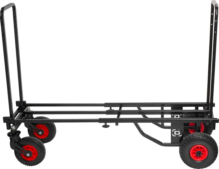 Frameworks Chariot Utilitaire Tout Terrain Pliable 52" Noir Acier Capacité 226 kg