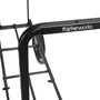 Frameworks Chariot Utilitaire Tout Terrain Pliable 52" Noir Acier Capacité 226 kg