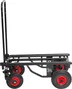 Frameworks Chariot Utilitaire Tout Terrain Pliable 52" Noir Acier Capacité 226 kg