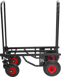 Frameworks Chariot Utilitaire Tout Terrain Pliable 52" Noir Acier Capacité 226 kg