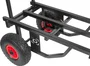 Frameworks Chariot Utilitaire Tout Terrain Pliable 52" Noir Acier Capacité 226 kg