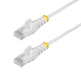 Connecteur RJ45 Catégorie 6 FTP Startech N6PAT5MWHS Blanc 5 m