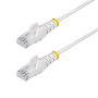 Connecteur RJ45 Catégorie 6 FTP Startech N6PAT5MWHS Blanc 5 m