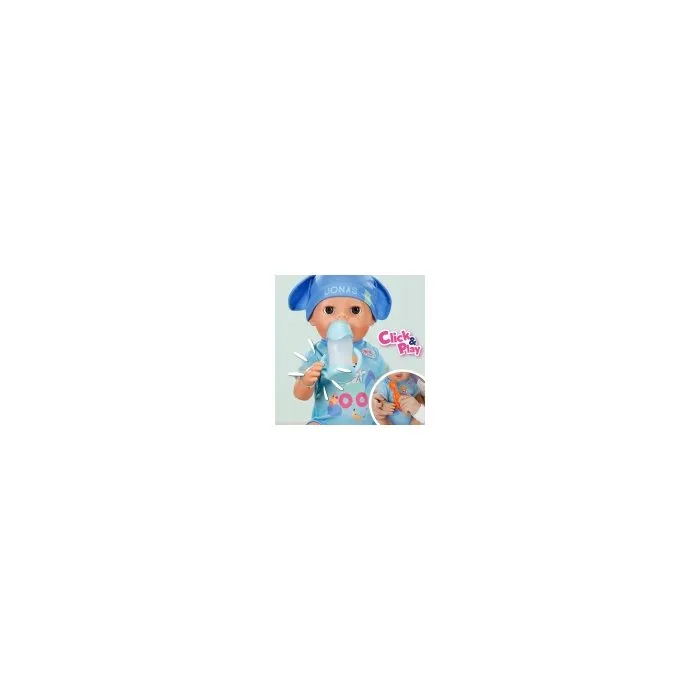Baby Born Poupon Jonas 43 cm - Click & Play avec 10 Fonctions