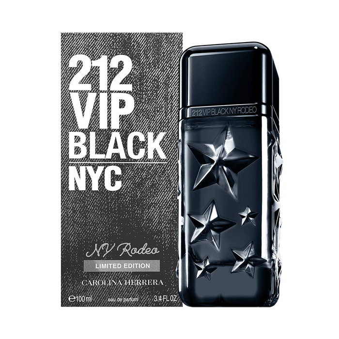 Carolina Herrera 212 VIP Black NY Rodeo Eau de Parfum Vapo Édition Limitée 100 ml pour Homme