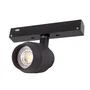 Luminaria LED Mini pour Rail Magnétique 9W 900Lm CRI90 4200K 40.000H Noir UGR16 - HO-MGCTRACK-9W-W