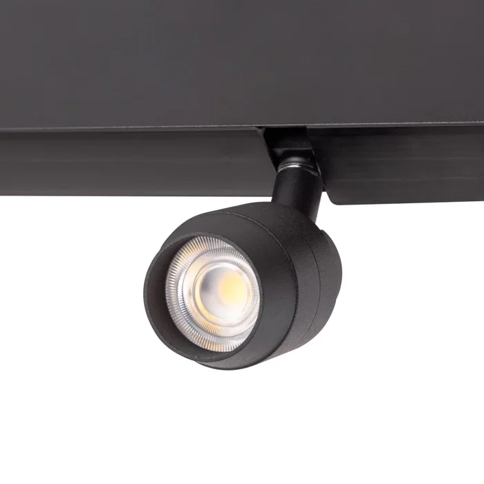 Luminaria LED Mini pour Rail Magnétique 9W 900Lm CRI90 4200K 40.000H Noir UGR16 - HO-MGCTRACK-9W-W Luminaria LED Mini pour Rail Magnétique 9W 900Lm CRI90 4200K 40.000H Noir UGR16 - HO-MGCTRACK-9W-W