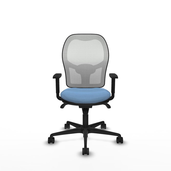 Piqueras y Crespo Chaise de Bureau Jorquera Bleu ciel et Blanc Piqueras y Crespo Chaise de Bureau Jorquera Bleu ciel et Blanc