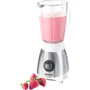 Sencor SBL 3271SS Blender Mixeur, Puissance 250 W, Bol Verre 0.8 L, 2 Niveaux de Vitesse avec Fonction Pulse, Lames Acier Inoxydable, Pour Soupes, Cocktails, Aliments Bébé