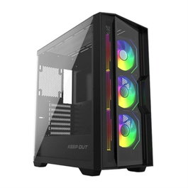 Keep out XC-500 GLASS Boîtier PC Gaming Noir